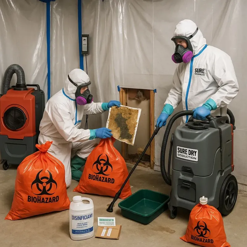 Contaminated Water Handling Protocols process in East Gull Lake, MN